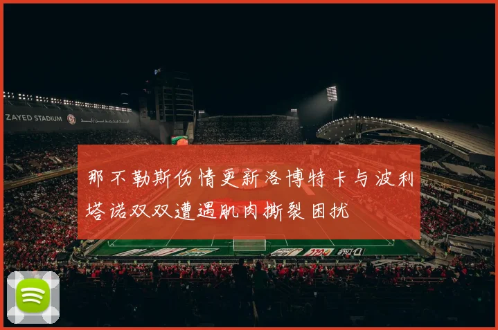 那不勒斯伤情更新洛博特卡与波利塔诺双双遭遇肌肉撕裂困扰